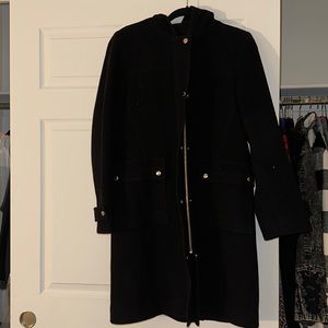 Black pea coat Michael Michael kors